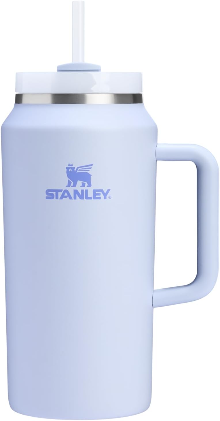 STANLEY Quencher H2.0 Tumbler with Handle and Straw 30 oz | Flowstate 3-Position Lid | Cup Holder Compatible for Travel | Insulated Stainless Steel Cup | BPA-Free | Pomelo
