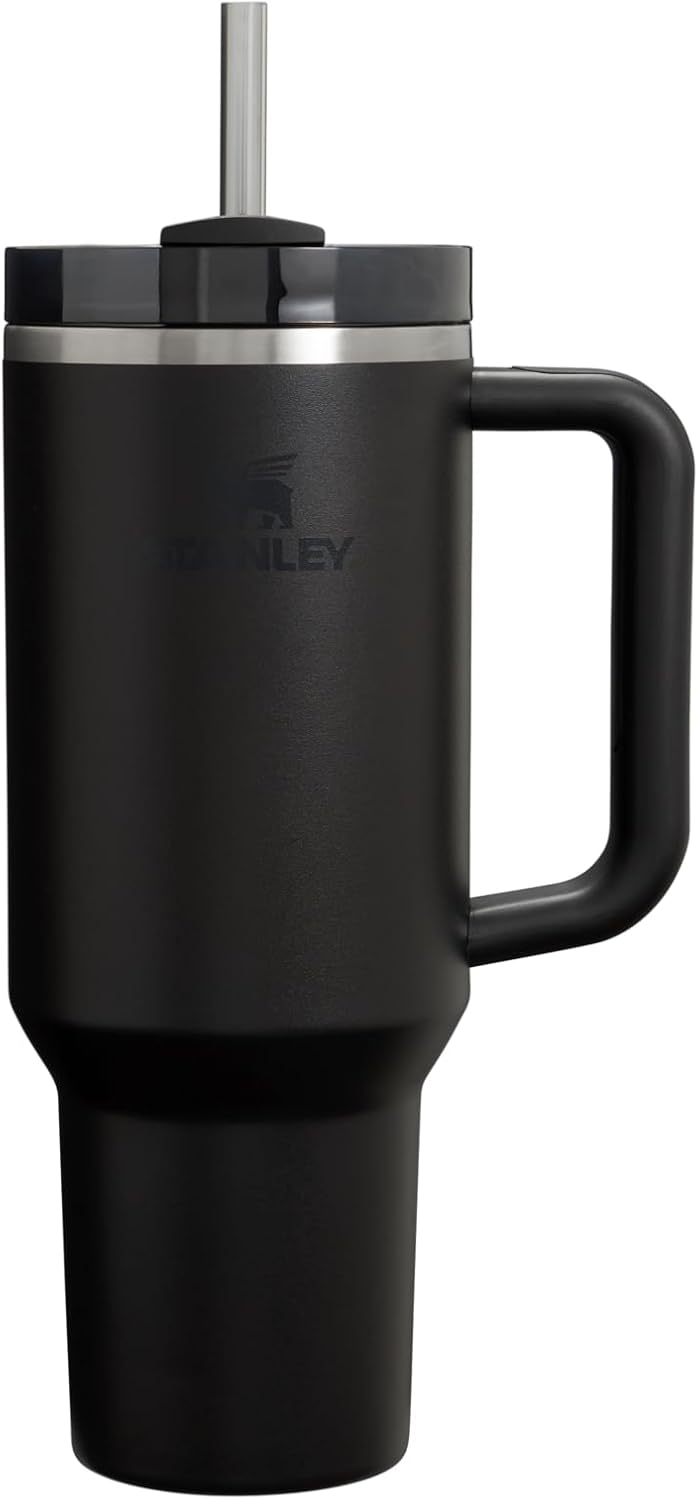 STANLEY Quencher H2.0 Tumbler with Handle and Straw 30 oz | Flowstate 3-Position Lid | Cup Holder Compatible for Travel | Insulated Stainless Steel Cup | BPA-Free | Pomelo