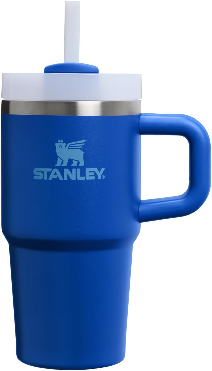 STANLEY Quencher H2.0 Tumbler with Handle and Straw 30 oz | Flowstate 3-Position Lid | Cup Holder Compatible for Travel | Insulated Stainless Steel Cup | BPA-Free | Pomelo