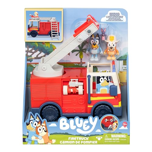 Bluey Let’s Play Chef Food Truck Playset, Convertible Food Truck Toy with 3” Articulated Apron Figure, Play Restaurant for Kids of Ages 3+