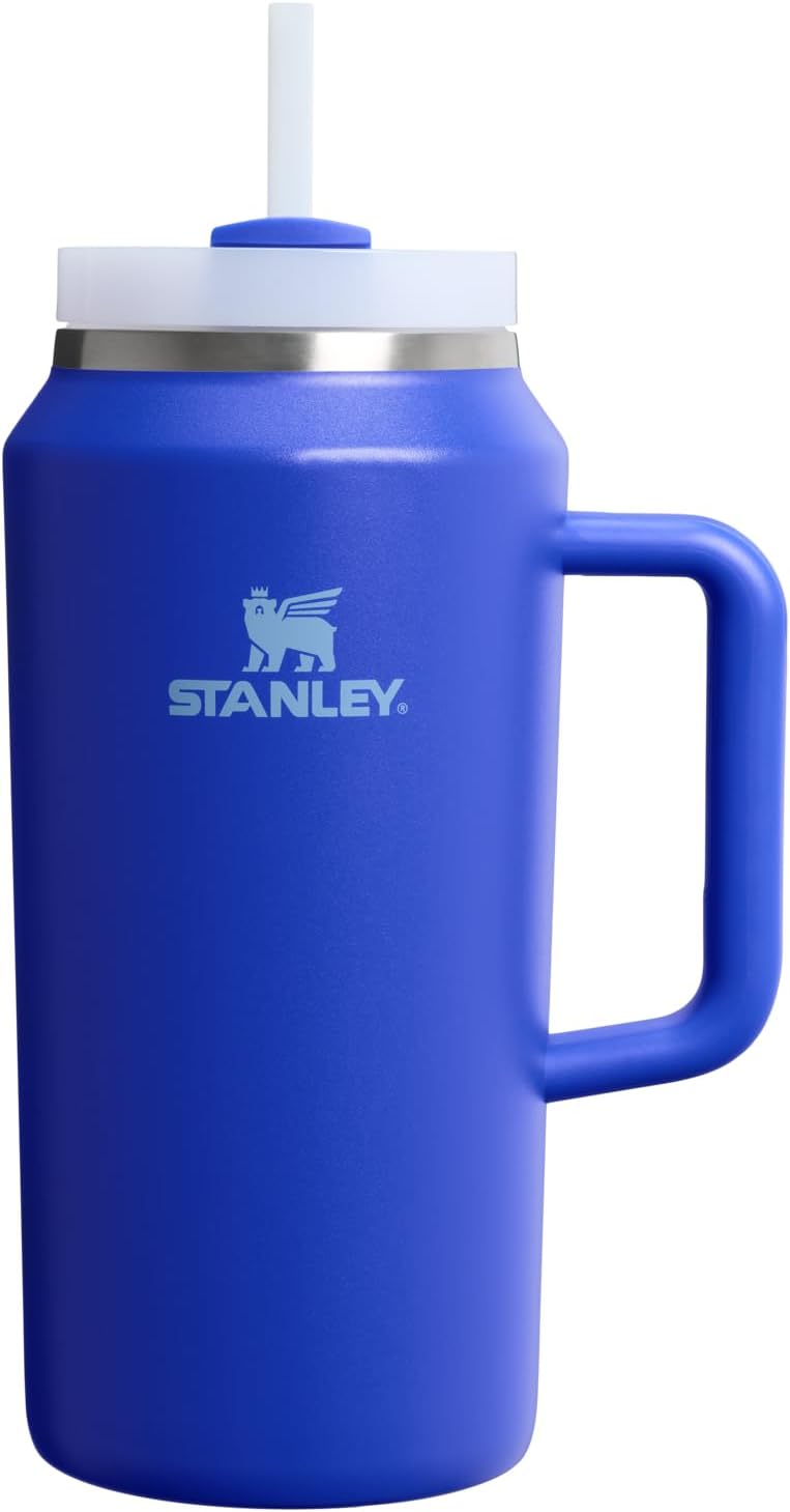 STANLEY Quencher H2.0 Tumbler with Handle and Straw 30 oz | Flowstate 3-Position Lid | Cup Holder Compatible for Travel | Insulated Stainless Steel Cup | BPA-Free | Pomelo