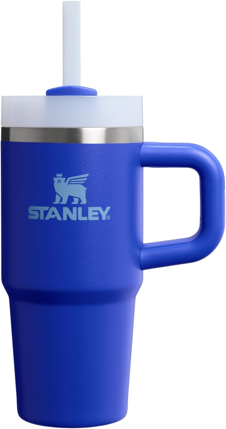 STANLEY Quencher H2.0 Tumbler with Handle and Straw 30 oz | Flowstate 3-Position Lid | Cup Holder Compatible for Travel | Insulated Stainless Steel Cup | BPA-Free | Pomelo