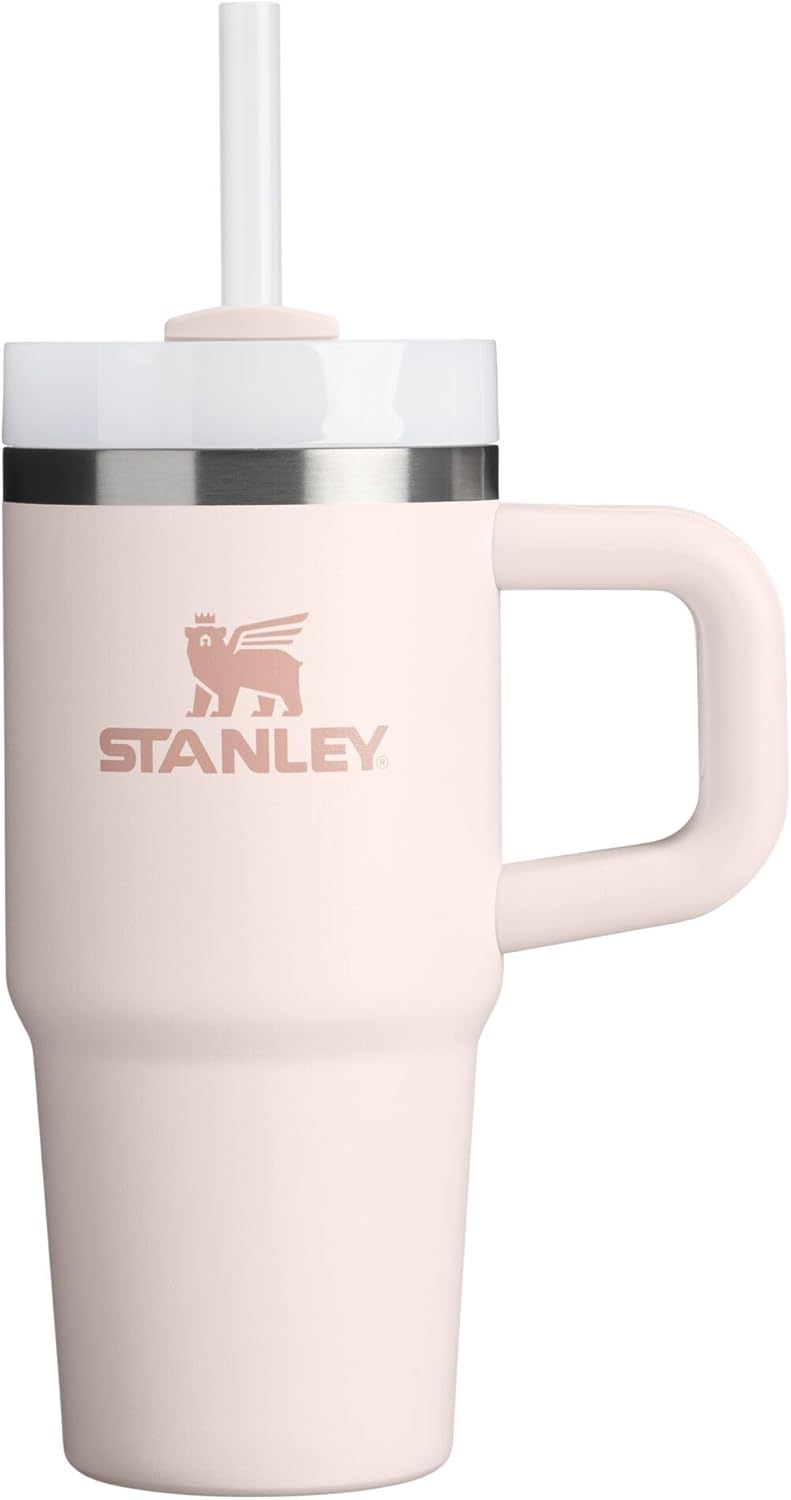 STANLEY Quencher H2.0 Tumbler with Handle and Straw 30 oz | Flowstate 3-Position Lid | Cup Holder Compatible for Travel | Insulated Stainless Steel Cup | BPA-Free | Pomelo