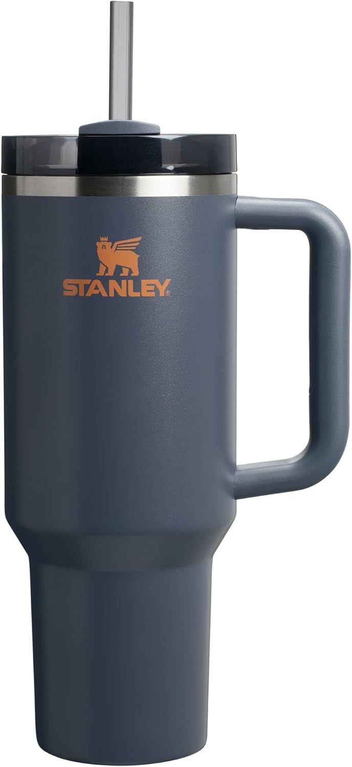 STANLEY Quencher H2.0 Tumbler with Handle and Straw 30 oz | Flowstate 3-Position Lid | Cup Holder Compatible for Travel | Insulated Stainless Steel Cup | BPA-Free | Pomelo