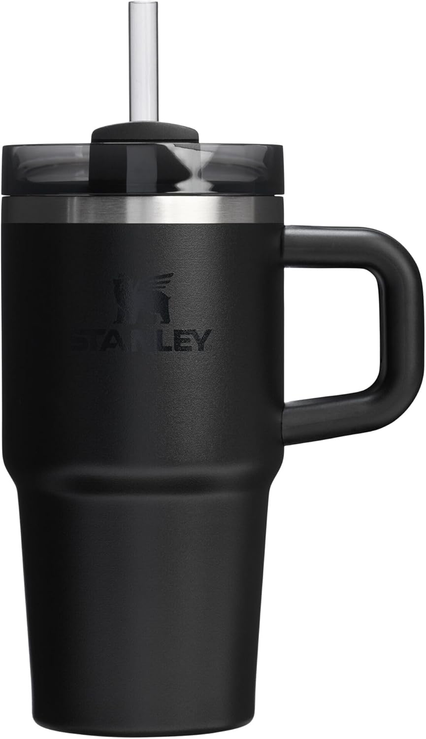 STANLEY Quencher H2.0 Tumbler with Handle and Straw 30 oz | Flowstate 3-Position Lid | Cup Holder Compatible for Travel | Insulated Stainless Steel Cup | BPA-Free | Pomelo