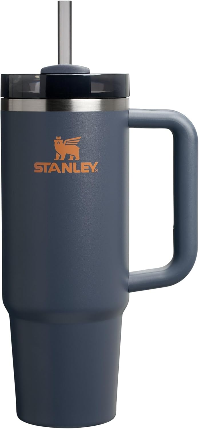 STANLEY Quencher H2.0 Tumbler with Handle and Straw 30 oz | Flowstate 3-Position Lid | Cup Holder Compatible for Travel | Insulated Stainless Steel Cup | BPA-Free | Pomelo