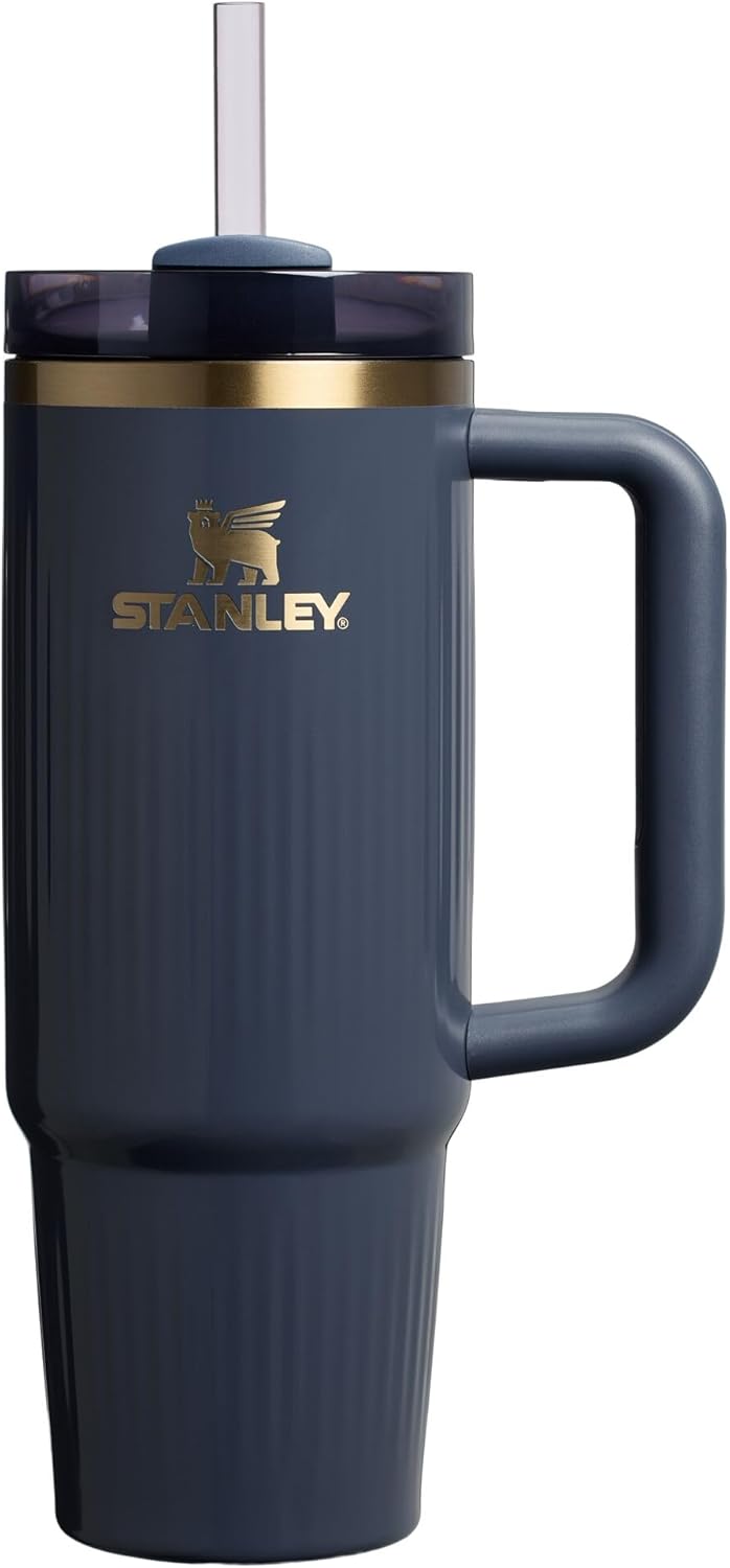 STANLEY Quencher H2.0 Tumbler with Handle and Straw 30 oz | Flowstate 3-Position Lid | Cup Holder Compatible for Travel | Insulated Stainless Steel Cup | BPA-Free | Pomelo