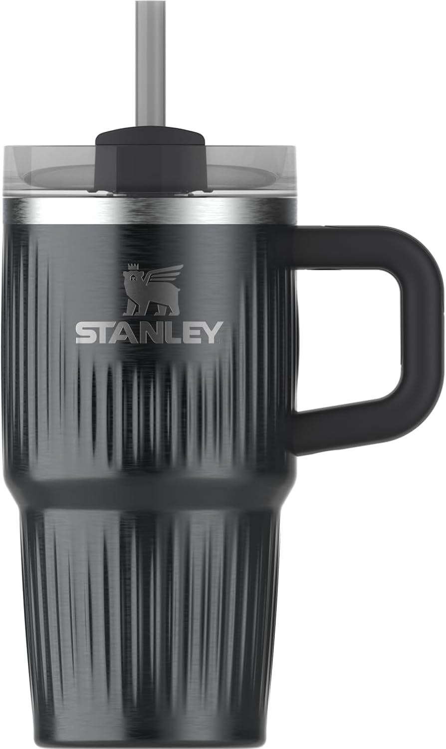 STANLEY Quencher H2.0 Tumbler with Handle and Straw 30 oz | Flowstate 3-Position Lid | Cup Holder Compatible for Travel | Insulated Stainless Steel Cup | BPA-Free | Pomelo