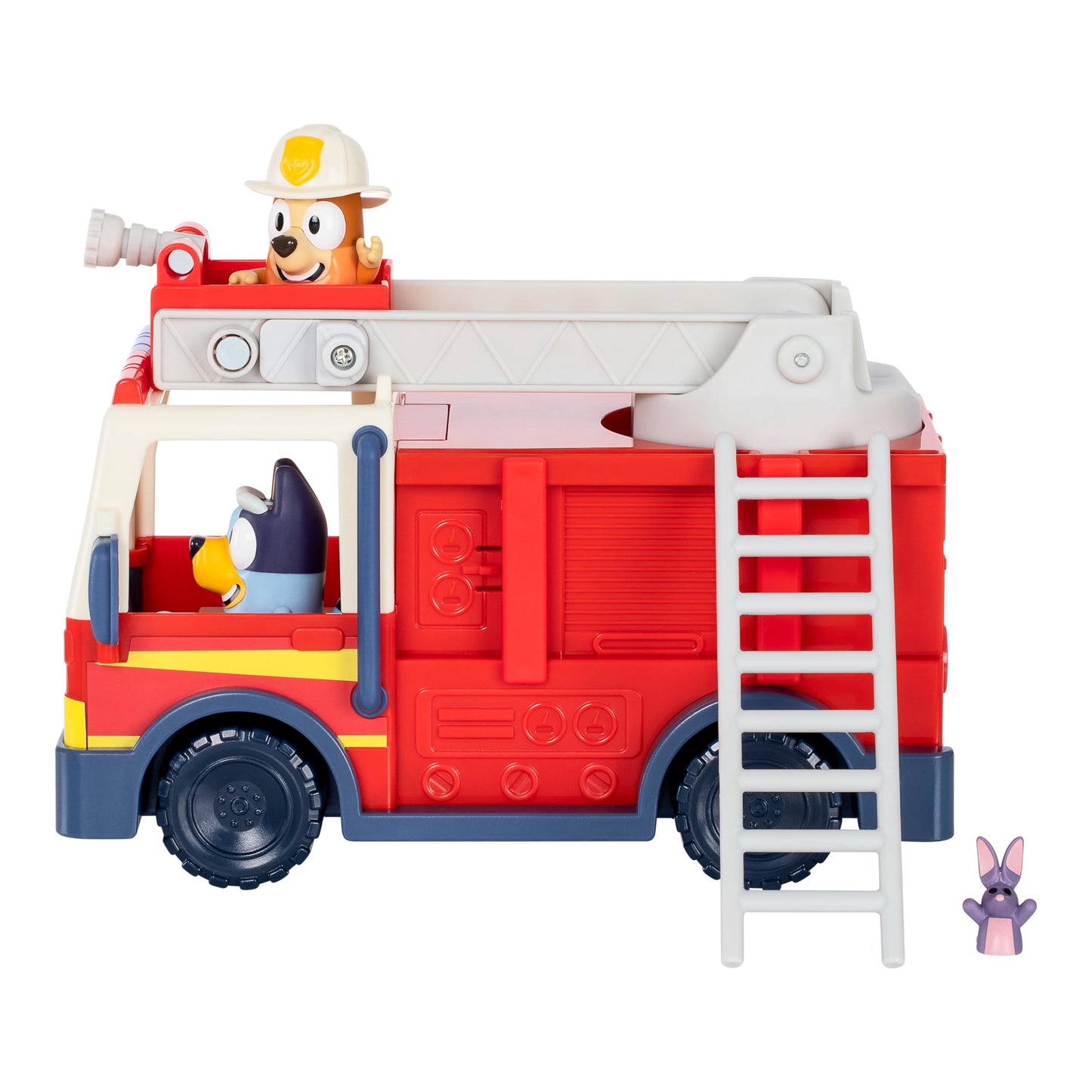 Bluey Let’s Play Chef Food Truck Playset, Convertible Food Truck Toy with 3” Articulated Apron Figure, Play Restaurant for Kids of Ages 3+